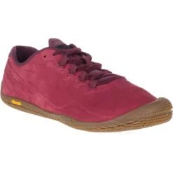 Merrell Vapor Glove 3 Luna Leather Barefoot Schoenen Dames - Pomegranate