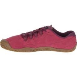 Merrell Vapor Glove 3 Luna Leather Barefoot Schoenen Dames - Pomegranate -Mode Schoenen 283864 03 d 573328