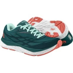 Topo Athletic Magnifly 3 Hardloopschoenen Dames - Emerald/sky -Mode Schoenen 362713 02 d 781810