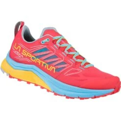 La Sportiva Jackal Hardloopschoenen Dames - Hibiscus/Malibu Blue