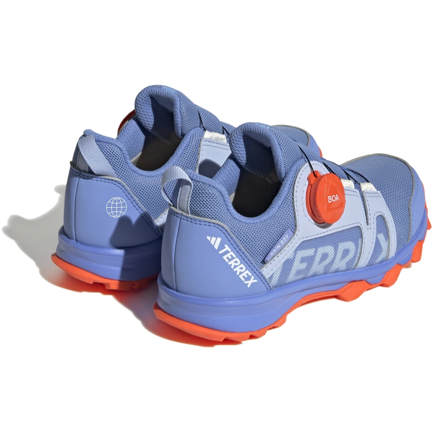 Adidas TERREX Agravic Boa Rain.RDY Trailrunningschoenen Kinderen - Blue Dawn/footwear White/impact Orange HQ3498 4 Adidas TERREX Agravic Boa Rain.RDY Trailrunningschoenen Kinderen - Blue Dawn/footwear White/impact Orange HQ3498 - Afbeelding 4