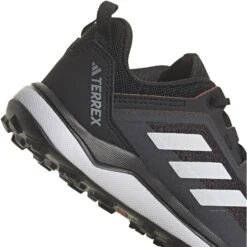 Adidas TERREX Agravic Flow Trailrunningschoenen Kinderen - Core Black/crayon White/solar Red HQ3502 -Mode Schoenen adidas kids terrex agravic flow trail running shoes core black crayon white solar red hq3502 2 1415972