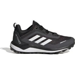 Adidas TERREX Agravic Flow Trailrunningschoenen Kinderen - Core Black/crayon White/solar Red HQ3502
