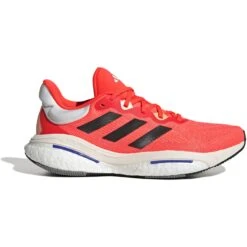Adidas Solarglide 6 Hardloopschoenen Heren - Solar Red/core Black/lucid Blue HP7634