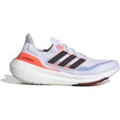 Adidas Ultraboost Light Hardloopschoenen Heren - Footwear White/core Black/solar Red HQ6351
