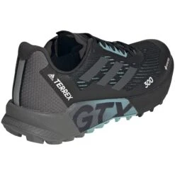 Adidas TERREX Agravic Flow 2 GORE-TEX Trailrunningschoenen Dames - Core Black/grey Six/mint Ton H03382 -Mode Schoenen adidas women terrex agravic flow 2 gore tex trail running shoes h03382 9 1138186