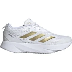 Adidas Adizero Superlight Hardloopschoenen Dames - White/gold Metal/dash Grey ID6934