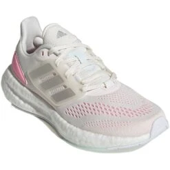 Adidas TERREX Pureboost 22 Hardloopschoenen Dames - Cloud White/silver Met./beam Pink HQ1457 -Mode Schoenen adidas womens terrex pureboost 22 running shoe cloud white silver met beam pink hq1457 4 1258936
