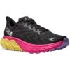 Hoka Arahi 6 Dames Hardloopschoenen - Zwart / Pink Yarrow