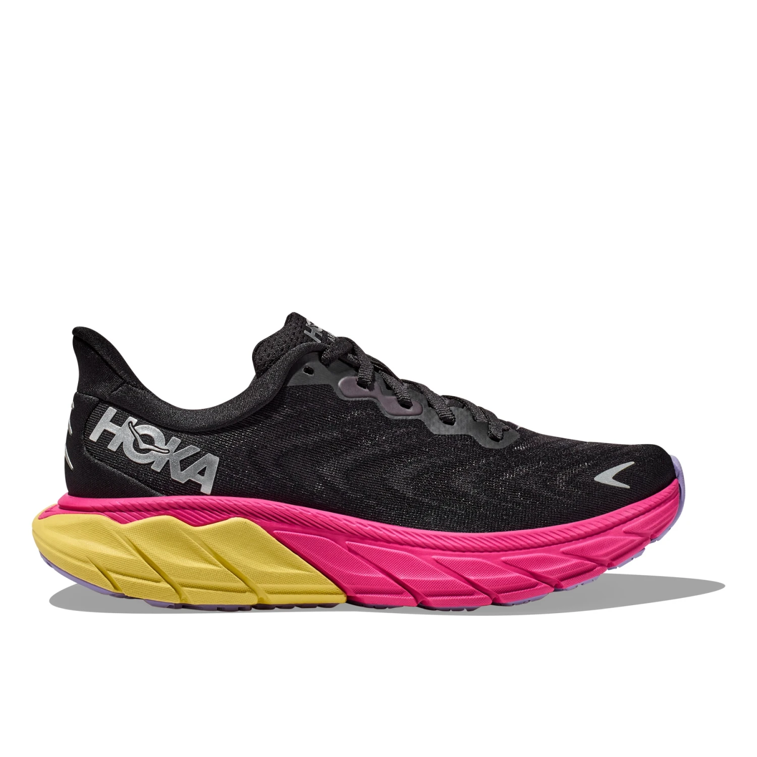 Hoka Arahi 6 Dames Hardloopschoenen - Zwart / Pink Yarrow 2 Hoka Arahi 6 Dames Hardloopschoenen - Zwart / Pink Yarrow - Afbeelding 2
