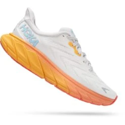 Hoka Arahi 6 Dames Hardloopschoenen - Nimbus Cloud / Blanc De Blanc -Mode Schoenen hoka arahi 6 women s running shoes nimbus cloud blanc de blanc 3 1239531