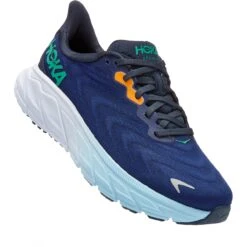 Hoka Arahi 6 Dames Hardloopschoenen - Outer Space / Bellwether Blue