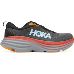 Hoka Bondi 8 Hardloopschoenen Heren - Anthracite / Castlerock -Mode Schoenen hoka bondi 8 running shoes anthracite castlerock 8 1239624