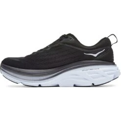 Hoka Bondi 8 Hardloopschoenen Heren - Zwart / Wit -Mode Schoenen hoka bondi 8 running shoes black white 1 1239643