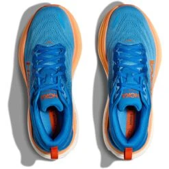 Hoka Bondi 8 Hardloopschoenen Heren - Coastal Sky / Vibrant Orange -Mode Schoenen hoka bondi 8 running shoes coastal sky vibrant orange 4 1364191 1