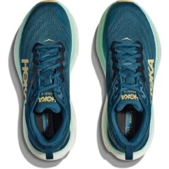 Hoka Bondi 8 Hardloopschoenen Heren - Midnight Ocean / Bluesteel -Mode Schoenen hoka bondi 8 running shoes midnight ocean bluesteel 5 1502240