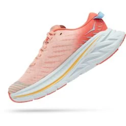 Hoka Bondi X Dames Hardloopschoenen - Camellia / Peach Parfait -Mode Schoenen hoka bondi x women s running shoes camellia peach parfait 5 1239565