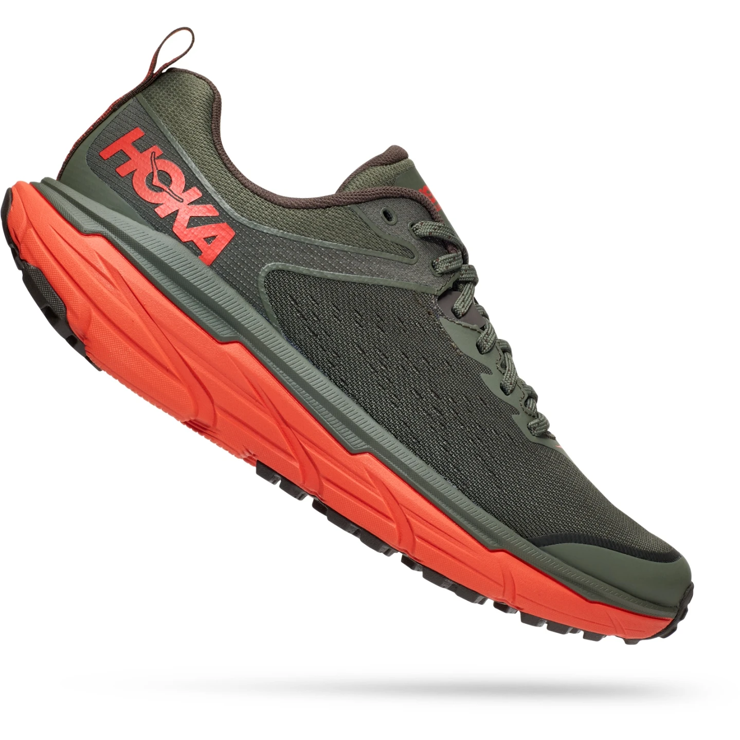 Hoka Challenger 6 Hardloopschoenen - Thyme / Fiesta 3 Hoka Challenger 6 Hardloopschoenen - Thyme / Fiesta - Afbeelding 3