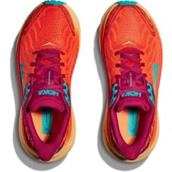 Hoka Challenger 7 Hardloopschoenen Heren - Flame / Cherries Jubilee -Mode Schoenen hoka challenger atr 7 women s running shoes flame cherries jubilee 5 1439535