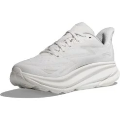 Hoka Clifton 9 Hardloopschoenen Heren - Wit / Wit -Mode Schoenen hoka clifton 9 running shoes white white 4 1377134