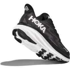 Hoka Clifton 9 Wide Hardloopschoenen Dames - Zwart / Wit -Mode Schoenen hoka clifton 9 women s running shoes black white 1 1377071