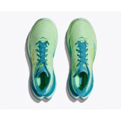 Hoka Mach 5 Hardloopschoenen - Lime Glow / Ocean Mist -Mode Schoenen hoka mach 5 running shoes lime glow ocean mist1 3 1503117
