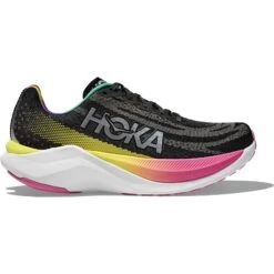 Hoka Mach X Hardloopschoenen Dames - Zwart / Zilver -Mode Schoenen hoka mach x womens running shoes black silver 2 1503052