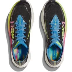 Hoka Rocket X 2 Unisex Hardloopschoenen - Zwart / Multi -Mode Schoenen hoka rocket x 2 unisex running shoes black multi 7 1503266