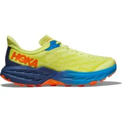 Hoka Speedgoat 5 Hardloopschoenen Heren - Citrus Glow / Evening Primrose -Mode Schoenen hoka speedgoat 5 running shoes citrus glow evening primrose 7 1503382