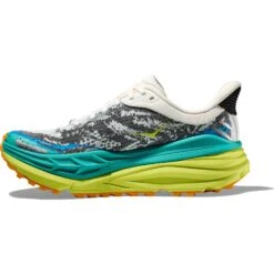 Hoka Stinson 7 Hardloopschoenen Dames - Wit / Evening Primrose -Mode Schoenen hoka stinson 7 running shoes white evening primrose 1 1527491