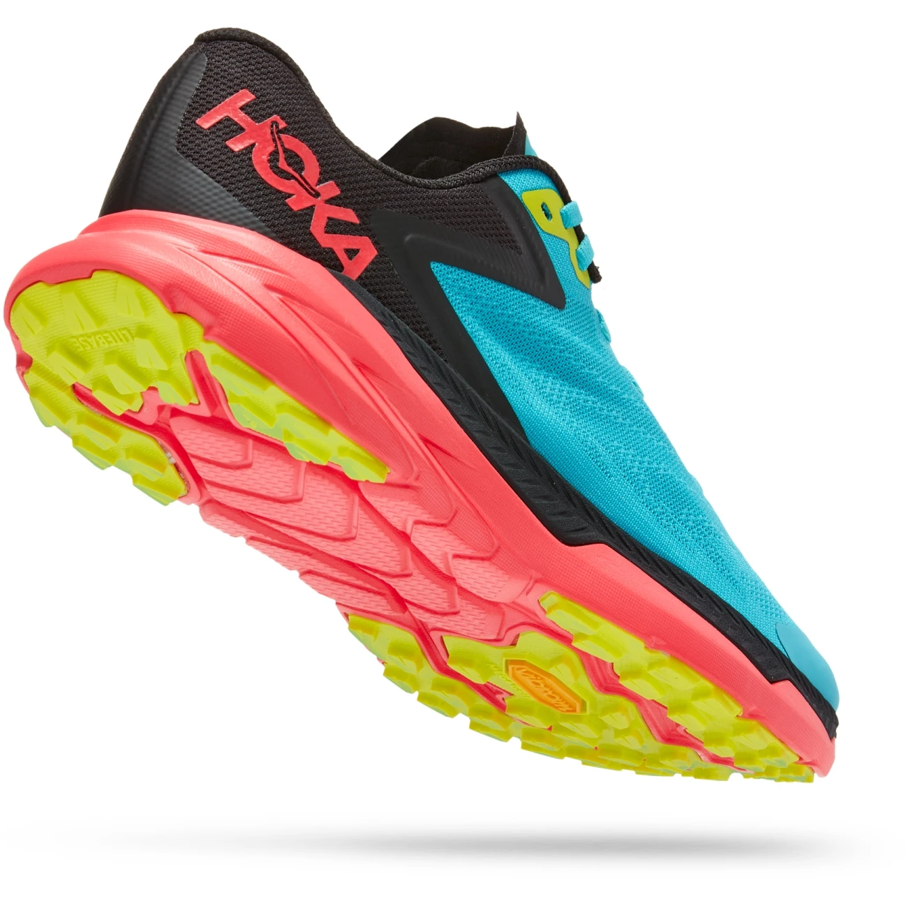 Hoka Zinal Dames Hardloopschoenen - Scuba Blue / Diva Pink 2 Hoka Zinal Dames Hardloopschoenen - Scuba Blue / Diva Pink - Afbeelding 2