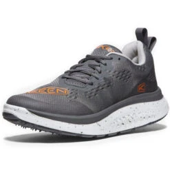 KEEN Wk400 Walking Schoenen - Steel Grey/Scarlet Ibis