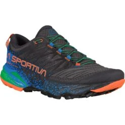 La Sportiva Akasha II Hardloopschoenen - Carbon/Flame -Mode Schoenen la sportiva akasha ii running shoes carbon flame 2 1155872