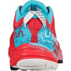 La Sportiva Akasha II Hardloopschoenen Dames - Hibiscus/Malibu Blue -Mode Schoenen la sportiva akasha ii running shoes women hibiscus malibu blue 3 1155918