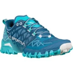La Sportiva Bushido II GTX Hardloopschoenen Dames - Atlantic/Aquarelle -Mode Schoenen la sportiva bushido ii gtx running shoes women atlantic aquarelle 2 1061668