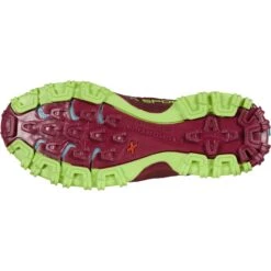 La Sportiva Bushido II Hardloopschoenen Dames - Red Plum/Topaz -Mode Schoenen la sportiva bushido ii running shoes women red plum topaz 7 1156385