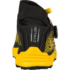 La Sportiva Cyklon Hardloopschoenen - Zwart/Geel -Mode Schoenen la sportiva cyklon running shoes black yellow 7 1541158