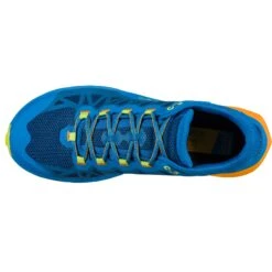 La Sportiva Karacal Hardloopschoenen - Electric Blue/Citrus -Mode Schoenen la sportiva karacal running shoes electric blue citrus 6 1159251