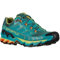 La Sportiva Ultra Raptor II GTX Hardloopschoenen Dames - Lagoon/Green Banana -Mode Schoenen la sportiva ultra raptor ii gtx running shoes women lagoon green banana 2 1357938