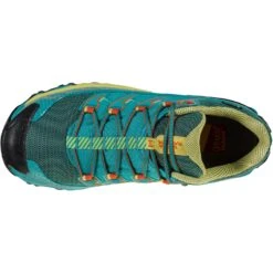 La Sportiva Ultra Raptor II GTX Hardloopschoenen Dames - Lagoon/Green Banana -Mode Schoenen la sportiva ultra raptor ii gtx running shoes women lagoon green banana 6 1357942