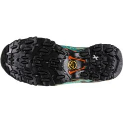 La Sportiva Ultra Raptor II GTX Hardloopschoenen Dames - Lagoon/Green Banana -Mode Schoenen la sportiva ultra raptor ii gtx running shoes women lagoon green banana 7 1357943