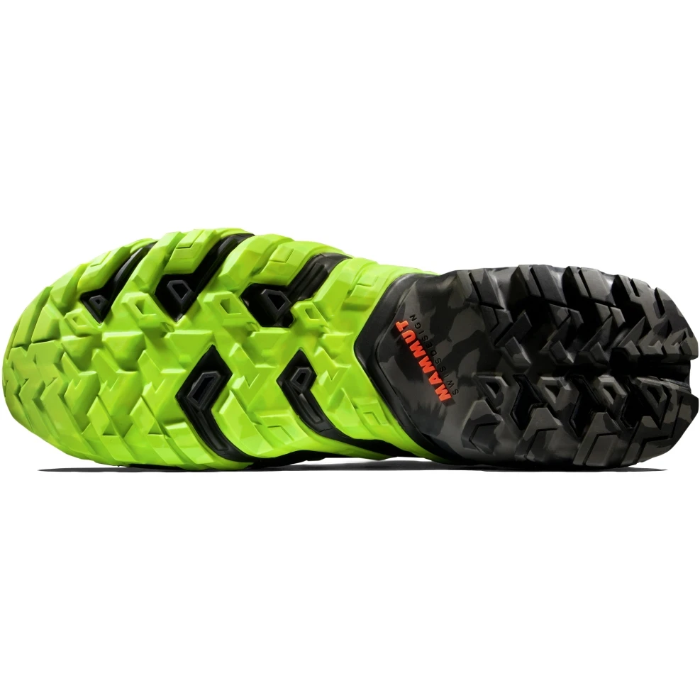 Mammut Aegility Pro Mid Schoenen Heren - Zwart-highlime 4 Mammut Aegility Pro Mid Schoenen Heren - Zwart-highlime - Afbeelding 4