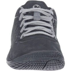 Merrell Vapor Glove 3 Luna Leather Barefoot Schoenen Dames - Black/charcoal -Mode Schoenen merrell vapor glove 3 luna ltr black charcoal j003422 d 1192668