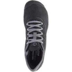 Merrell Vapor Glove 3 Luna Leather Barefoot Schoenen Dames - Black/charcoal -Mode Schoenen merrell vapor glove 3 luna ltr black charcoal j003422 e 1192669