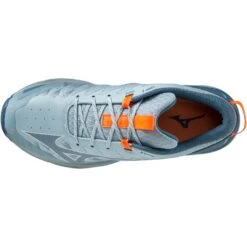 Mizuno Wave Daichi 7 Trail Running Schoenen Heren - Forget-Me-Not / Provincial Blue / Light Orange -Mode Schoenen mizuno wave daichi 7 trail running shoes forget me not provincial blue light orange 4 1399038