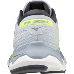 Mizuno Wave Horizon 6 Hardloopschoenen Dames - Heather / White / Neo Lime -Mode Schoenen mizuno wave horizon 6 womens running shoes heather white neo lime 8 1236066
