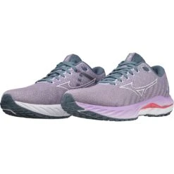 Mizuno Wave Inspire 19 Hardloopschoenen Dames - Wisteria / White / Sun Kissed Coral 12 Mizuno Wave Inspire 19 Hardloopschoenen Dames - Wisteria / White / Sun Kissed Coral -Mode Schoenen mizuno wave inspire 19 womens running shoes wisteria white sun kissed coral 4 1399106