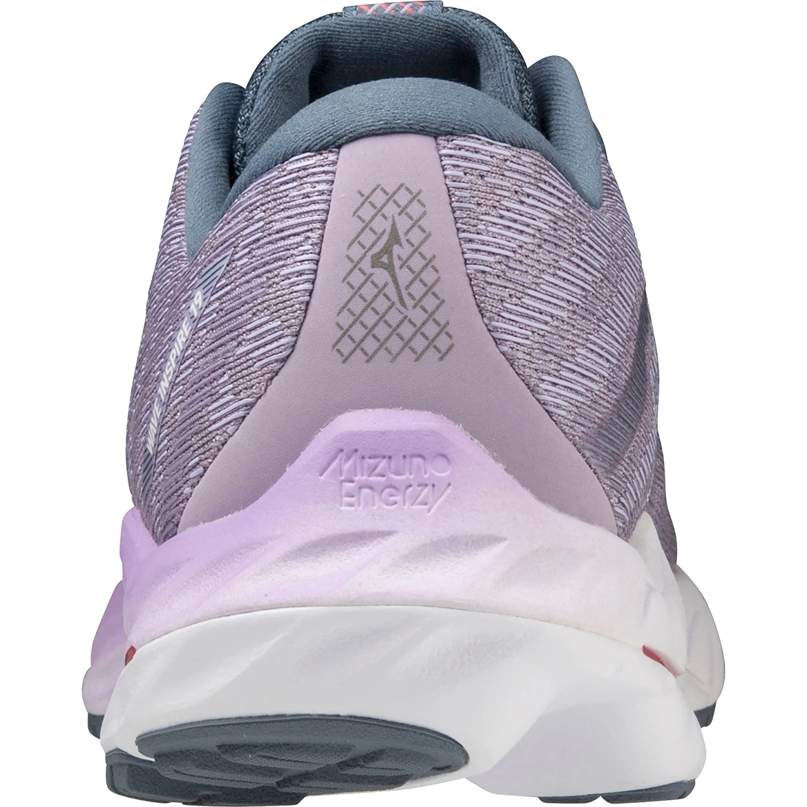 Mizuno Wave Inspire 19 Hardloopschoenen Dames - Wisteria / White / Sun Kissed Coral 8 Mizuno Wave Inspire 19 Hardloopschoenen Dames - Wisteria / White / Sun Kissed Coral - Afbeelding 8