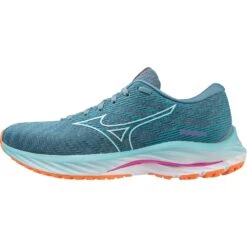 Mizuno Wave Rider 26 Hardloopschoenen Dames - Antigua Sand / White / Light Orange