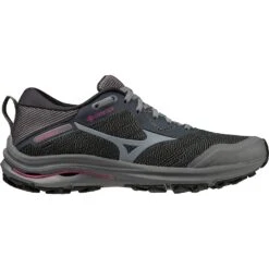 Mizuno Wave Rider GTX Trail Running Schoenen Dames J1GD2179 - Iron Gate / Nimbus Cloud / Fuchsia Fedora -Mode Schoenen mizuno wave rider gtx womens trail running shoes iron gate nimbus cloud fuchsia fedora 2 1399283